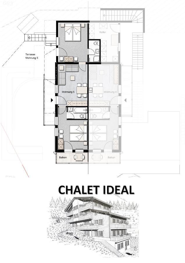 Chalet Ideal סאס פה מראה חיצוני תמונה